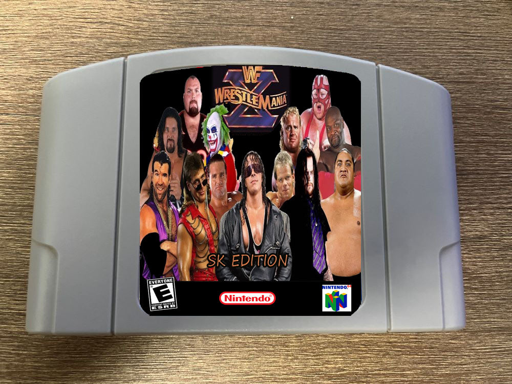 WWF WRESTLEMANIA X 64 SK EDITION – 2Dgamecity