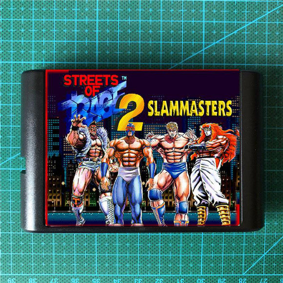 Streets of Rage 2 Slam Masters US/CANADA Version MD
