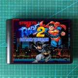 STREET OF RAGE 2 BATMAN/SUPERMAN US/CANADA VERSION  CARTRIDGE