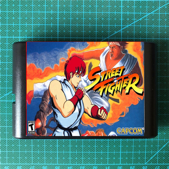 Street Fighter arcade port for MD and Genesis