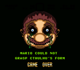 Super Mario World: Mario Call of Cthulhu Video Game USA version