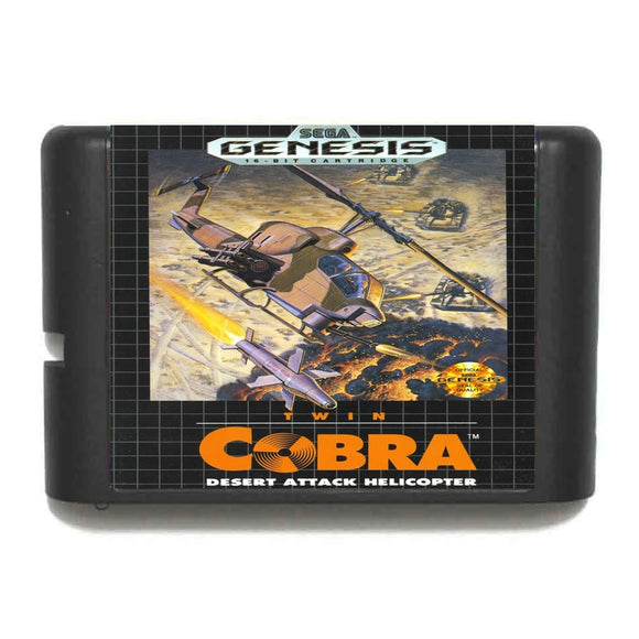 twin cobra genesis cartridge