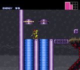 Super Metroid: Glitchtroid Cartridge SNES