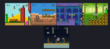 Super Isikoro Mario World SNES Video game  US Version