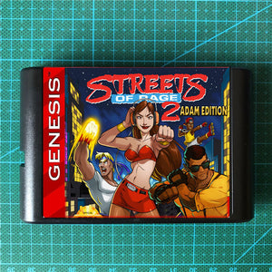 Street of Rage 2 Adam Edition  Genesis MD