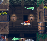 Squitter's Spider Quest Hack of Donkey Kong Country 2: Diddy's Kong Quest SNES VIDEO GAME