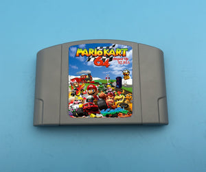 Mario Kart 64 Amped Up Version2.95 A N64 Cartridge / USA Version