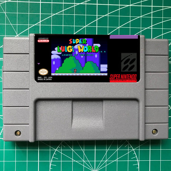 Super Luigi World 0.5 Cartridge US/Version