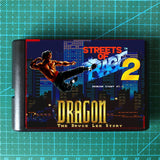 Street of Rage 2 DRAGON THE BRUCE LEE STORY Cartridge