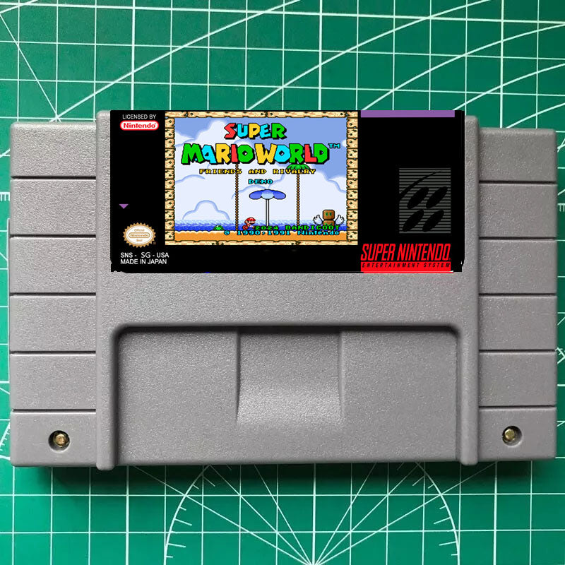 SMW Friends and Rivalry SNES Cartridge US Version – 2Dgamecity