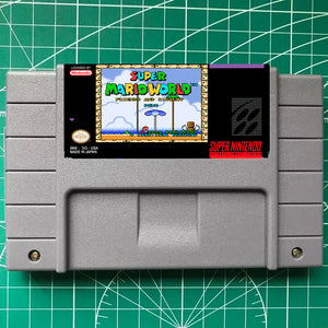 SMW Friends and Rivalry SNES Cartridge  US Version