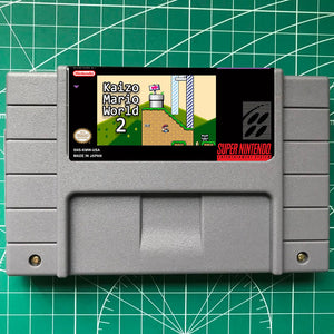 SUPER MARIO KAIZO 2  SNES Video Game US/Version