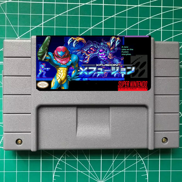Super Metroid: X-Fusion -2025  v1.2 SNES Cartridge  US/Version