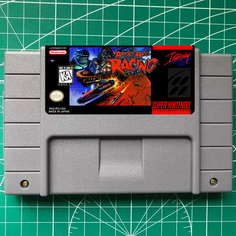 Rock N Roll Racing SNES Cartridge (USA) Version – 2Dgamecity