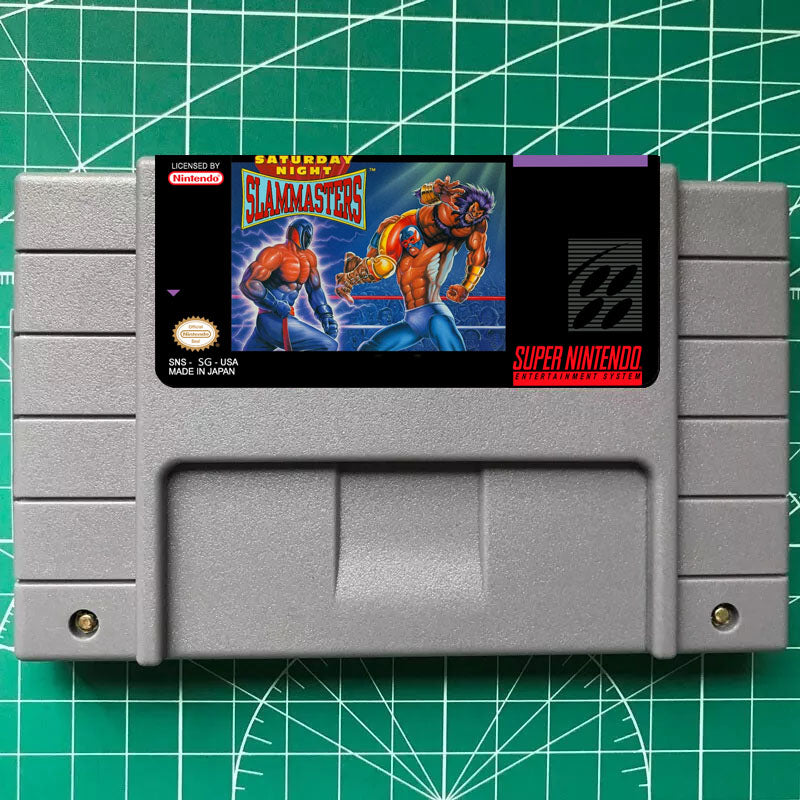 Saturday Night Slam Master SNES (USA) Version – 2Dgamecity