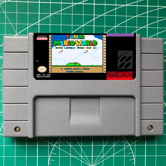 SMW with Levels from SMB 3 SNES Video Game
