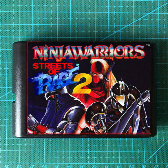 Street of Rage 2 Ninja Warriors cartridge