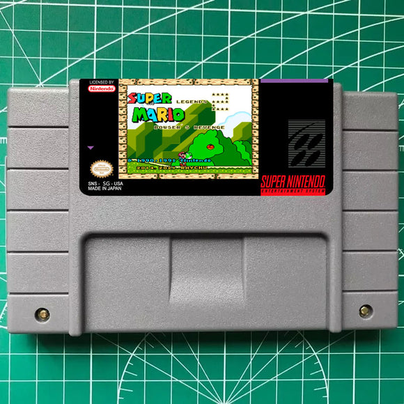 Super Mario Legends 2 - Bowser's Revenge SNES Cartridge (USA) Version