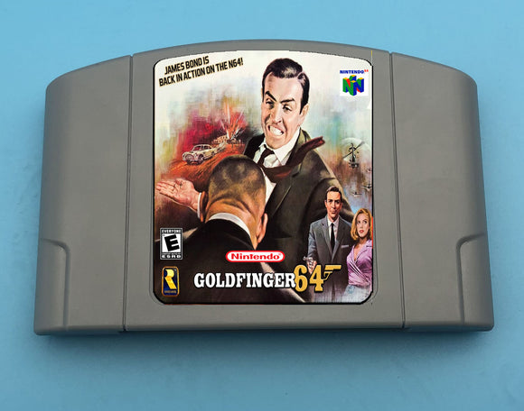 Goldfinger 64 Cartridge USA/Version ( Read description)