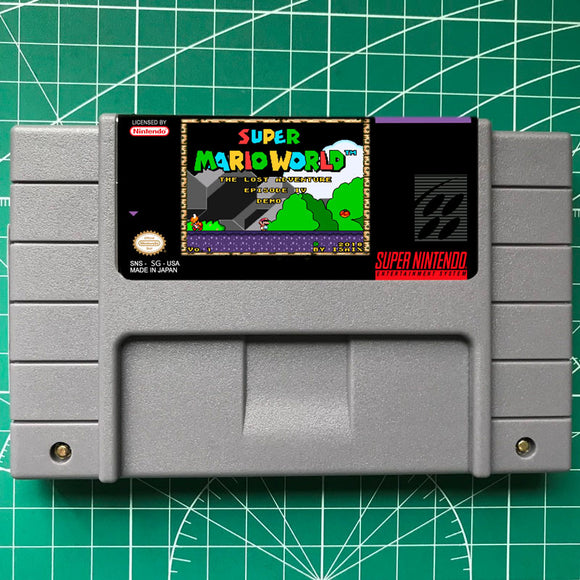 SMW The Lost Adventure episode 4  Cartridge US/Version