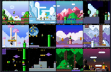 SMW The Princess Rescue 2 Luigi journey SNES US/Version