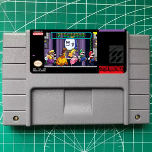Mario and Friends in The Ghost's Gallery (2021)   SNES Cartridge (USA) Version