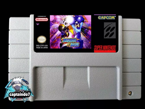 MEGAMAN AND BASS SNES English  US Version  Cartridge