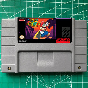 Mario Goes on an Adventure for Aparently no Reason -SNES Video Game US/Version Cartridge