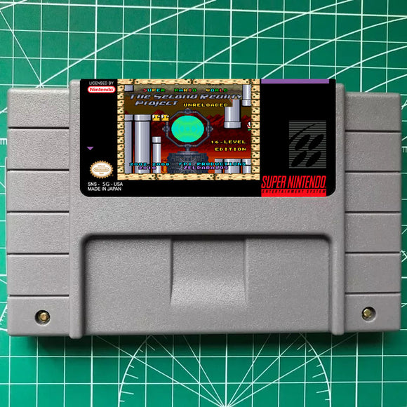 Second Reality Project, The - UnReloaded (16-Level Edition) (V0.21) SNES Cartridge (USA) Version