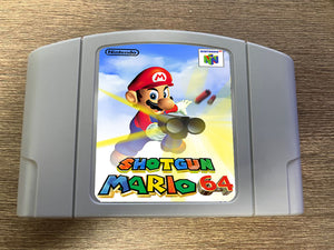 Shot Gun Mario 64 Cartridge US/Version PACK EXPANSION Required