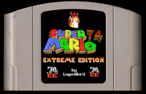 SUPER MARIO 74& EE N64 CARTRIDGE US/VERSION-REQUIRED RED PACK EXPANSION
