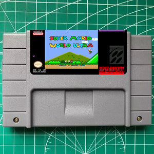 Super Mario World Ultra (Demo 1) SNES Cartridge (USA) Version