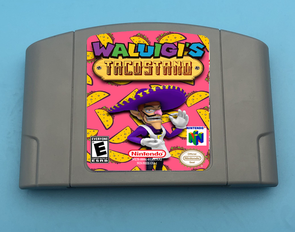 Waluigi's Taco Stand 64 Video Game