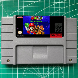 Mario - The Mystical Gem-SNES Video Game US/Version