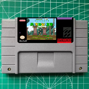 Ultimate Mario World - The Bean World Crisis (V1.29) SNES Cartridge (USA) Version