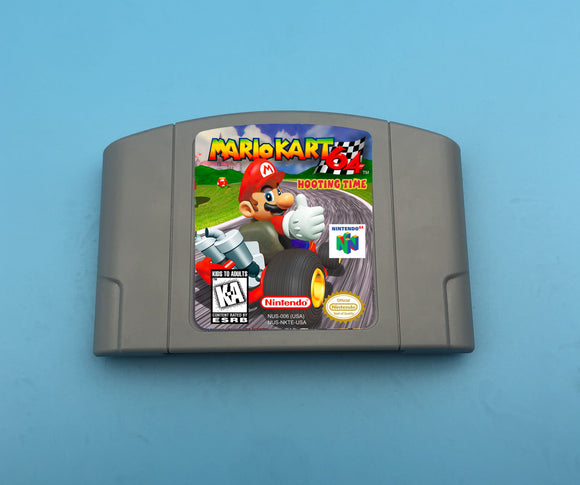 Mario Kart 64 Hooting Time  N64 Cartridge / USA Version