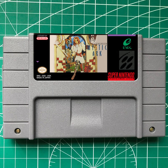 Mystic Ark SNES  CARTRIDGE ENGLISH TRANSLATED 