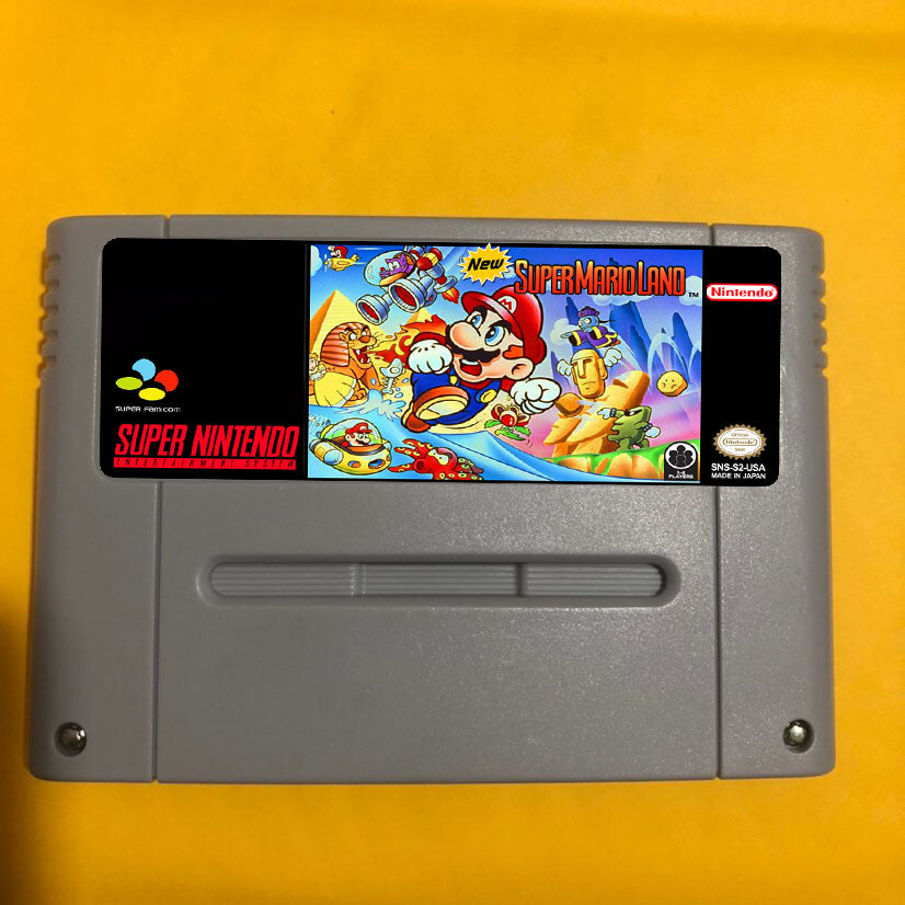 NEW SUPER MARIO LAND PAL VERSION EURO SNES GAMES – 2Dgamecity