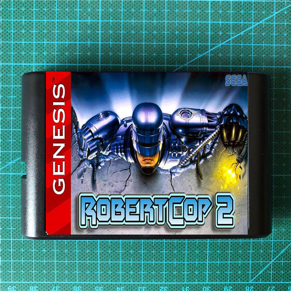 ROBERTCOP 2 - Full Edition  NEW GENESIS MD game