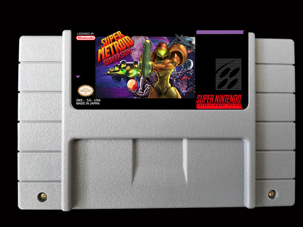 Snes Nintendo Super Metroid & ninja outlet turtles