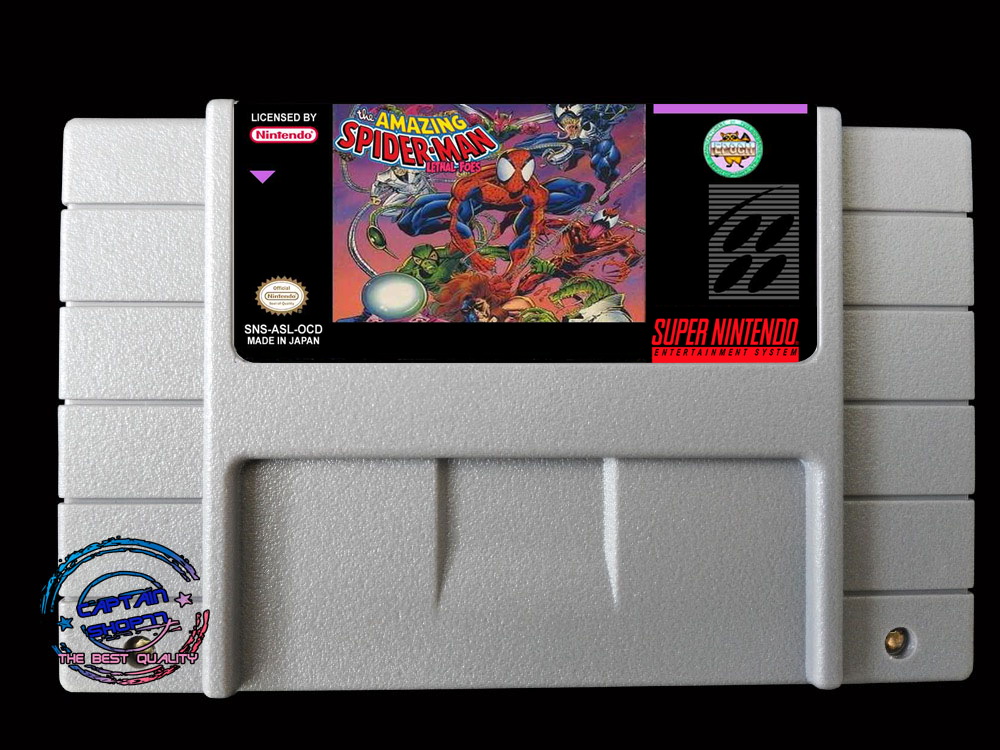 英語　SPIDERMAN:DEADLY FOES OF SPIDER-MAN The Amazing Spider-Man: Lethal Foes is a 1995 action game