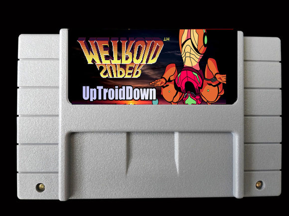 Uptroiddown SNES Video Game US/Canada Version