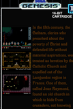 L'ABBAYE DES MORTS THE ABBEY OF THE DEAD  (MEGADRIVE/GENESIS) won the Indie Retro News 2019 Game Of The Year Award
