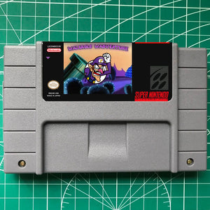 Waluigi's Wadventur-Super Mario World Hacks cartridge