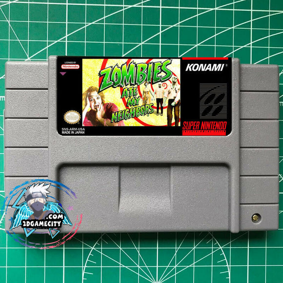 Zombies Ate My Neighbors ☠ -SNES Video Game