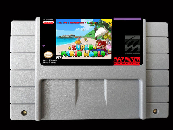 Super Mario World The lost adventure Episode 2 SNES Video Game