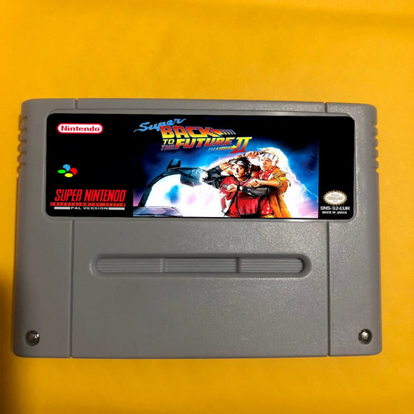 SUPER BACK TO THE FUTURE 2 PAL VERSION EURO SNES GAMES