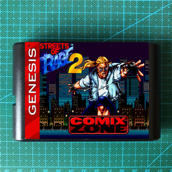 Comix Zone Sketch Turner in Street Of Rage 2 