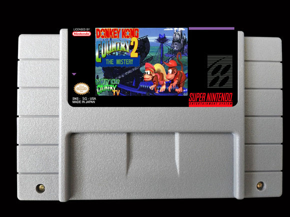 Dkc2 Desk Control Unit DKC2: The Mistery SNES VIDEO GAME – 2Dgamecity