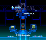 Super Metroid Ice Metal : Uninstall SNES USA version